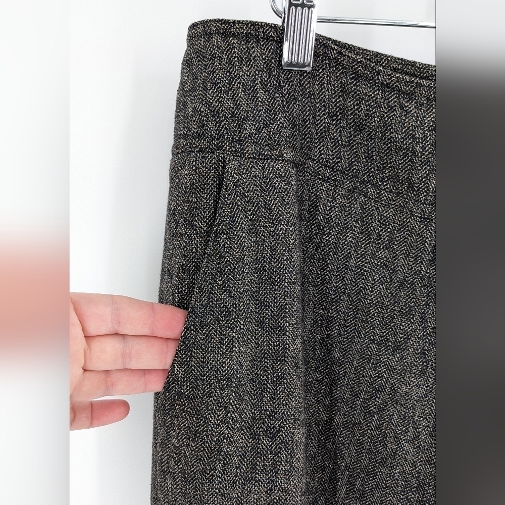 Talbots wool blend‎ herringbone pants Size 8 office work - Picture 4 of 6